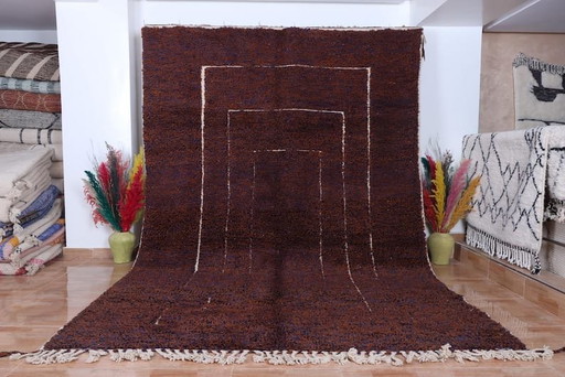 Beni Ouraine Berber tapijt met speciale handgemaakte kleurstelling, formaat 1,5/2,5 m – Aime Té, vloerkleden en tapijten