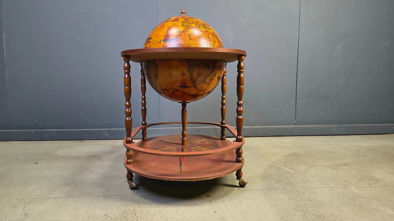 Vintage globe bar, 1970s – Bar carts, Wood (photo 14 of 15)