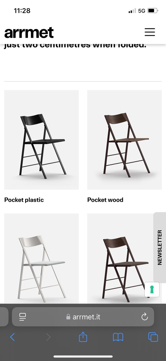 Image 1 of 8x Zak Cantarutti Petricich Stoelen