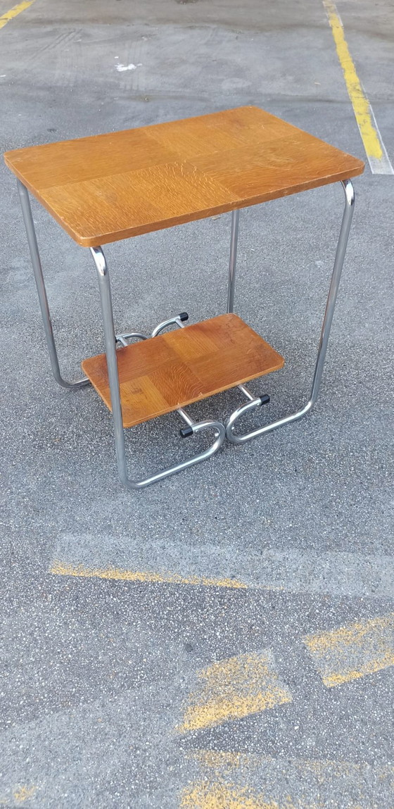 Image 1 of Tavolino vintage Bauhaus Art Deco