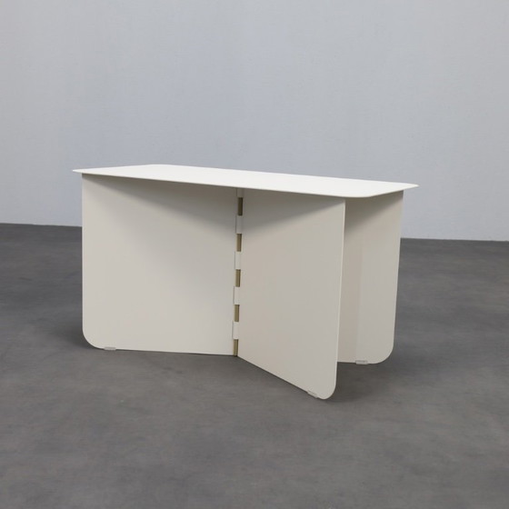 Image 1 of Side Table Hinge Large by Lex Pott for Puik Design cream