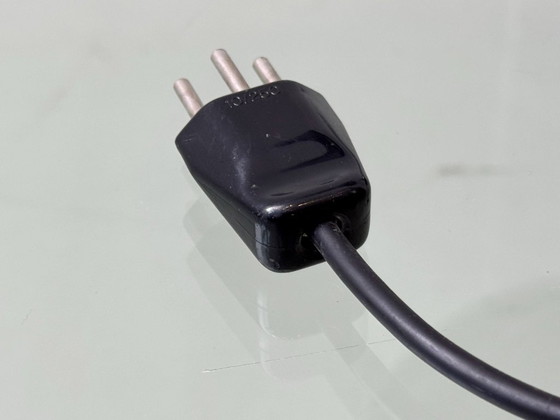 Image 1 of French Art Deco table lamp made of chrome-plated metal, 1930s