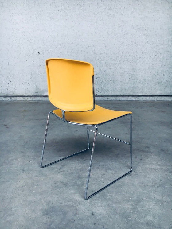 Image 1 of Satz von 8 MAX STACKER Konferenz-/Bürostühlen von Steelcase Strafor, USA 1980er Jahre