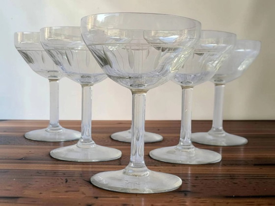 Set di bicchieri Art Déco da 24 pezzi – Bicchieri e caraffe, Crystal, Glass, Art Deco (photo 3 of 9)