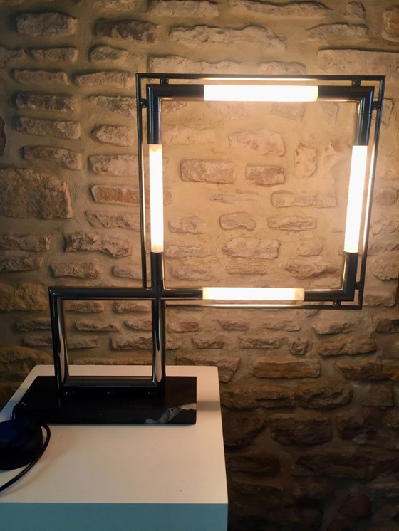 Image 1 of JACQUES ADNET / LAMPE QUADRO ART DECO/ VINTAGE