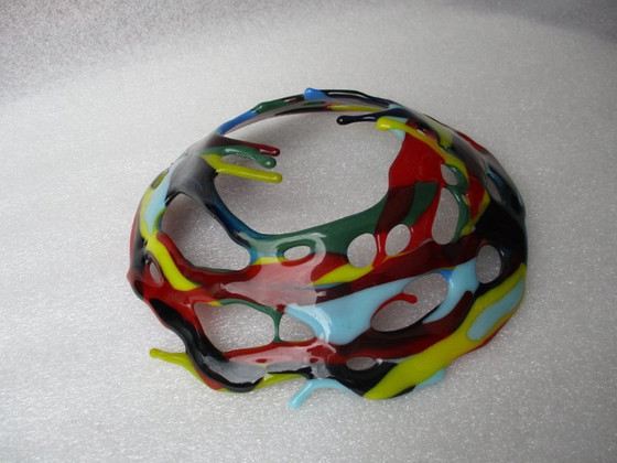 Image 1 of Verre de Murano de différentes couleurs Pendentif de fenêtre ou décoration.