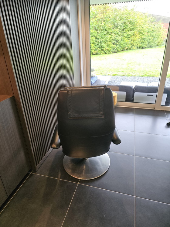 Jori Relax Leer Zwart – Verstelbare relaxstoel, Leather, Metal (photo 3 of 11)