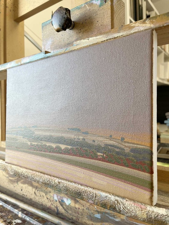 Image 1 of "Ombre luminose" Acrilico su tela, 30 x 20 cm, 2023