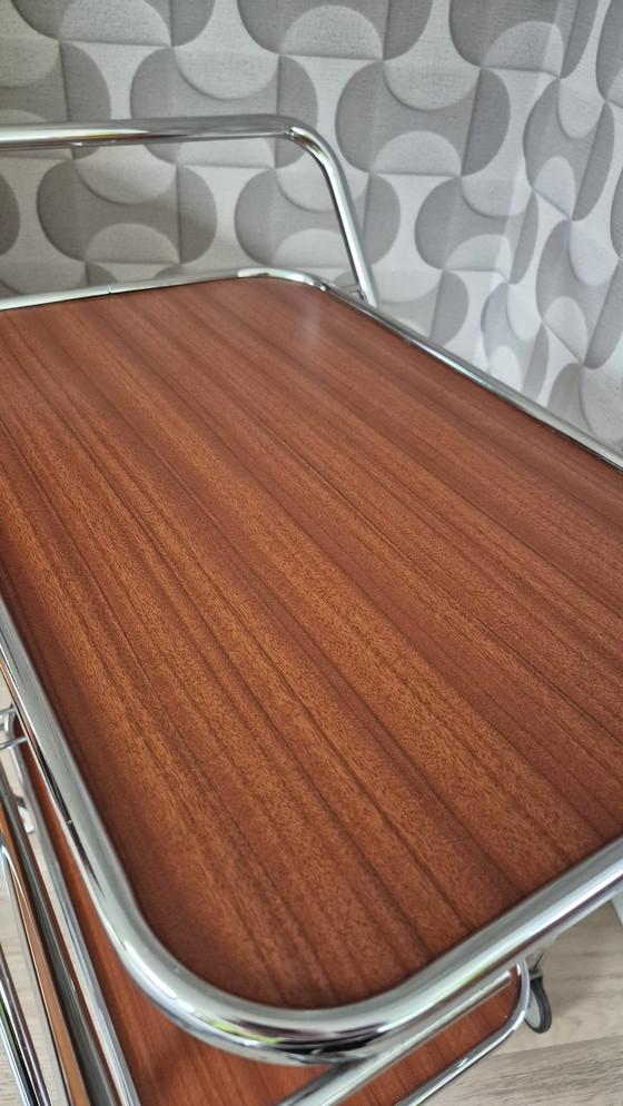 Image 1 of Vintage mid-century serving trolley