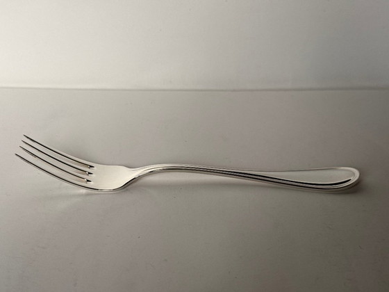 Image 1 of Wilkens Sterling Silver Swedish Faden cutlery 90 pieces 