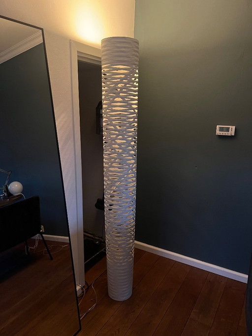 Lampadaire Foscarini Tress Marc Sadler 195 cm à intensité variable