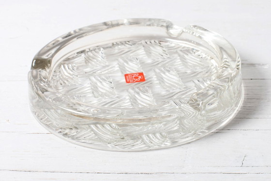 Image 1 of Vintage RCR kristallen asbak: Italiaans glas uit het midden van de 20e eeuw, jaren 90