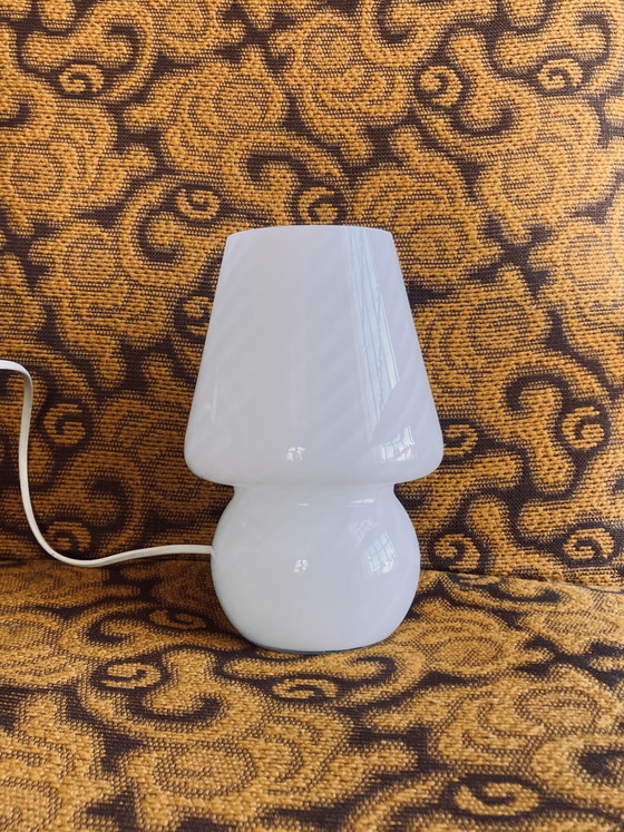 Lampada da tavolo Vintage Swirl Murano Fungo, anni '70 – Lampade da tavolo (photo 5 of 6)