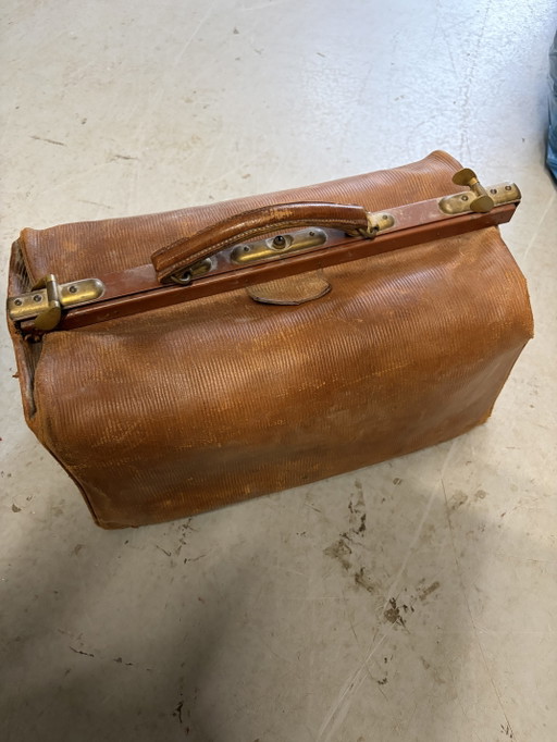 Borsa del dottore – tassen, Leather, Metal