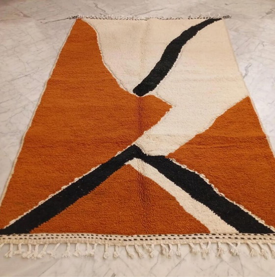 Grand Tapis Bérbere Ambachtelijk 400cmx300cm – Vloerkleden en tapijten, Cotton (photo 6 of 8)
