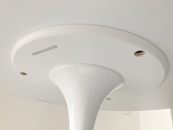 Image 1 of Knoll Saarinen Tulip-Tisch & Vitra Eames DSR-Stühle weiß