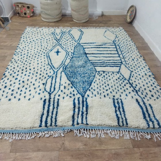 Image 1 of Azilal-Teppich 270x223 cm – Zeitgenössische Amazigh-Kunst