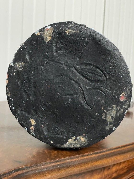 Image 1 of Un vaso vintage colorato extra large