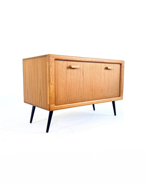 Vintage LP Cabinet/Audio Cabinet Silkenborg Møbelfabrik '70