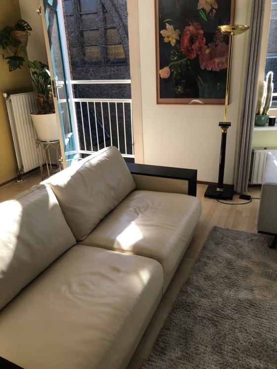 Image 1 of Roche Bobois lederen slaapbank