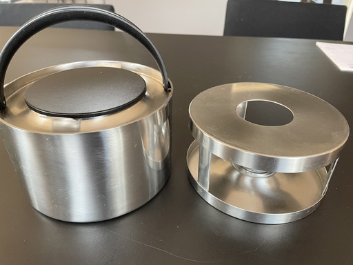 Stelton theepot + theelicht