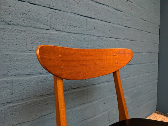 Image 1 of 6 sedie vintage di design danese, Farstrup Møbler, anni '60