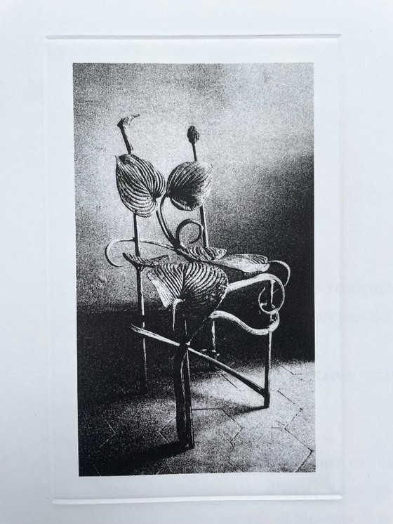 Image 1 of Claude Lalanne: Sedia Horta, incisione heliogravure su carta