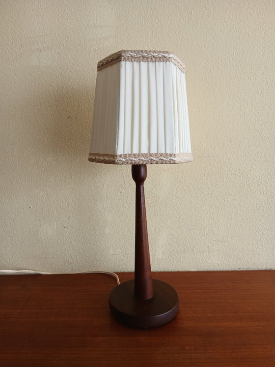 Image 1 of Lampada da tavolo - Teak - Vintage