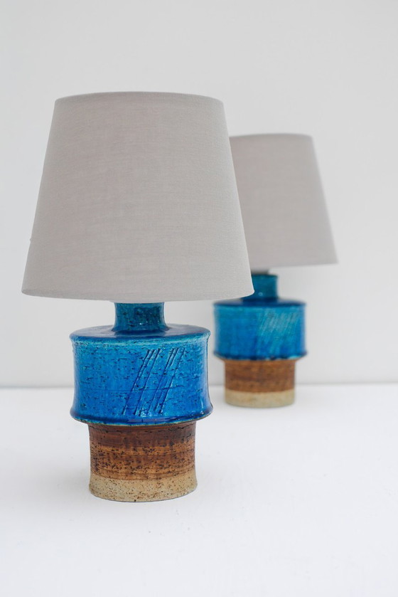 Mid-Century Modern Table Lamps by Inger Persson for Rörstrand, 1960s, Set of 2 – Ceramic, Mid Century Modern (photo 7 of 16)