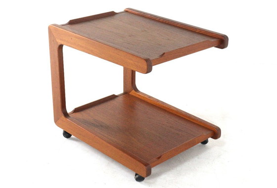 Image 1 of Vintage Danish design teak trolley