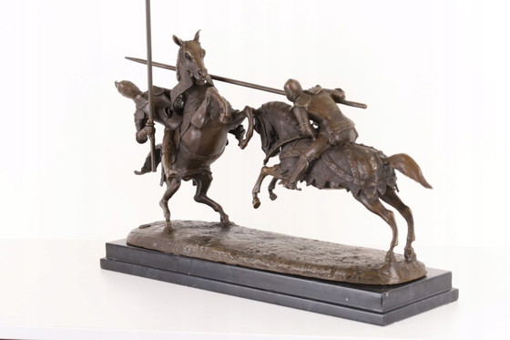 Image 1 of Statua in bronzo della morte del Duca di Clarence