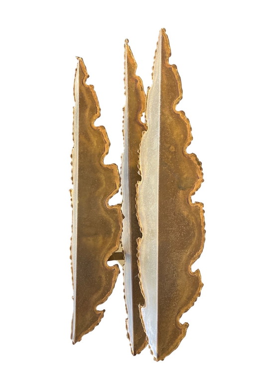 Image 1 of Wandleuchte aus Messing von Svend Aage Holm Sorensen 1960, Dänemark