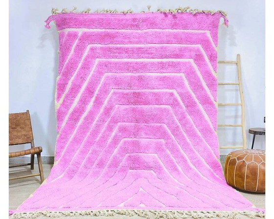 Tapis berbère marocain 200cm x 300cm – Wool, Cotton (photo 10 of 10)