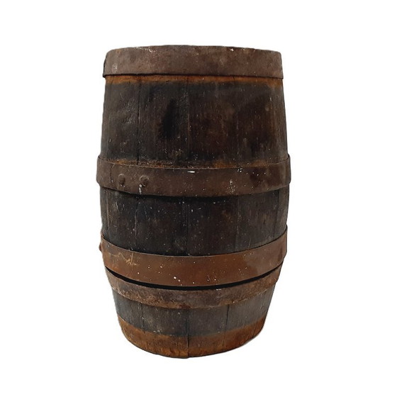Image 1 of Barril de madera antiguo