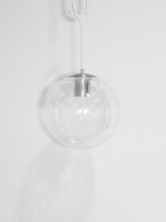 Image 1 of RAAK Amsterdam glass globe lamp 1960s