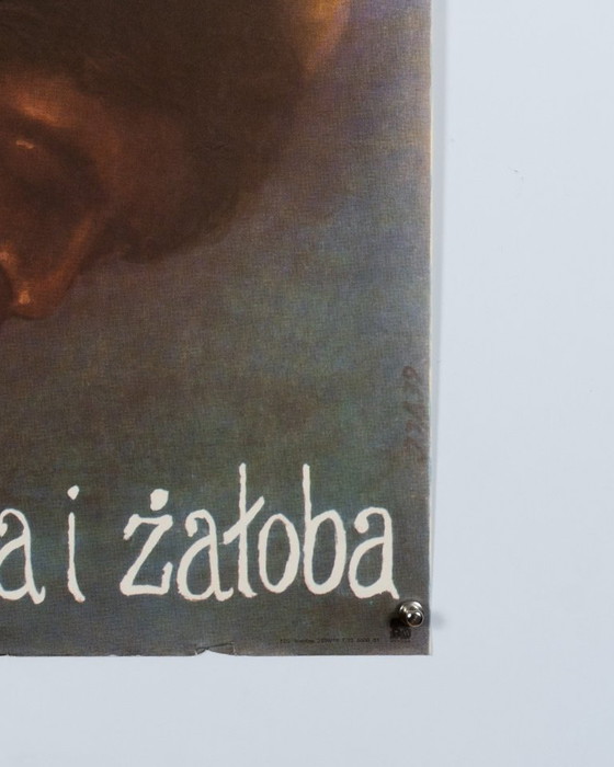 Amleto Ironia I Żałoba – 1979 – Poster teatrale vintage originale di Jan Jaromir Aleksiun – Scuola polacca di (photo 7 of 8)