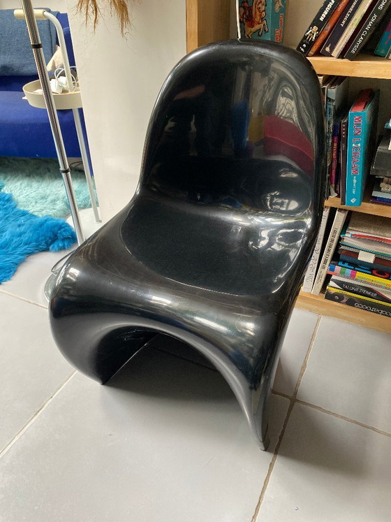 Image 1 of Set di 2 sedie vintage Panton – Herman Miller / Fehlbaum (1971)