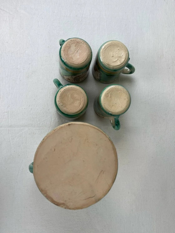Verziertes Keramikgeschirr – Gläser & Karaffe, Porcelain (photo 7 of 9)