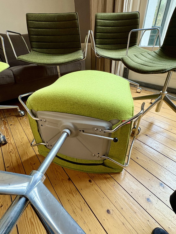 Image 1 of 6 Arper office/dining room chairs