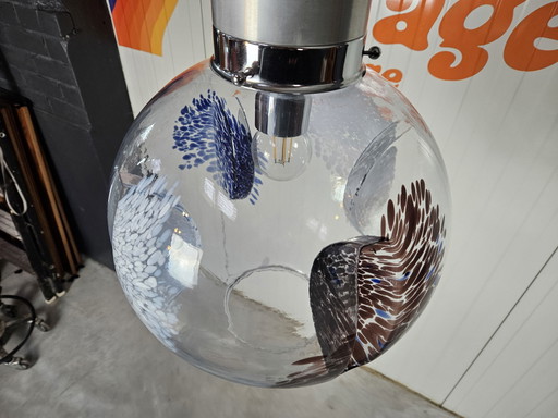 Italienische Hängelampe, Muranoglas