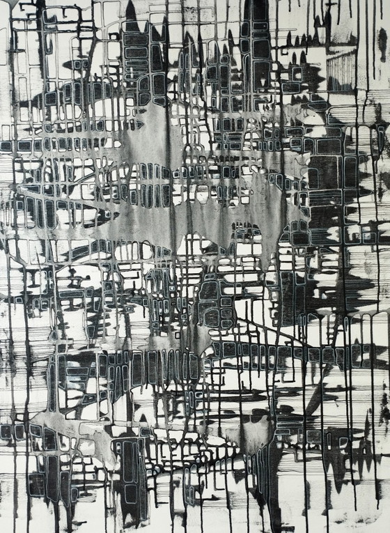 Image 1 of Natia Antadze Abstract Composition XXL