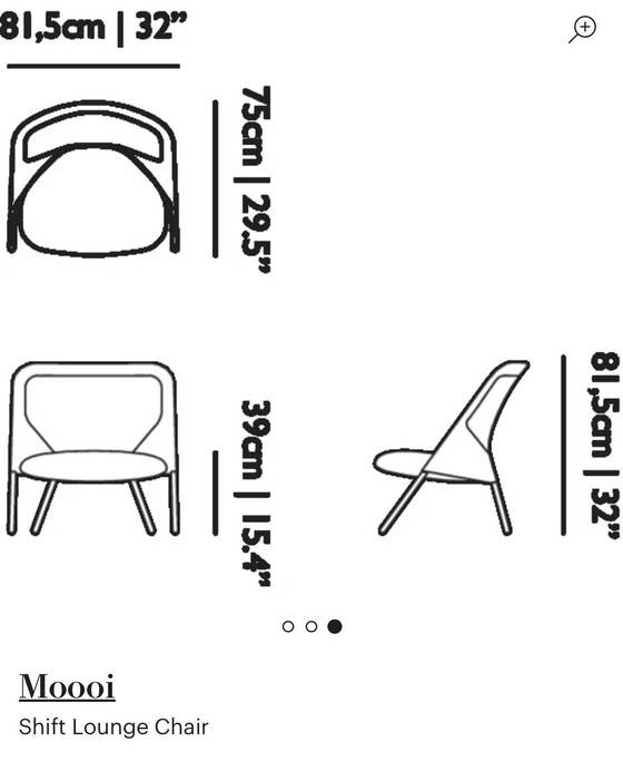 Image 1 of 2 tumbonas Moooi Shift NUEVO