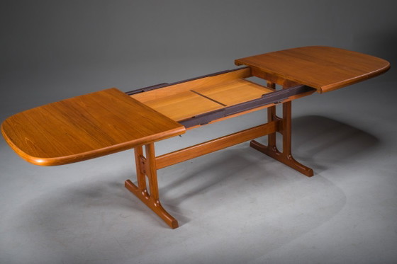 Image 1 of  Danish Modern Extendable Teak Dining Table from Glostrup, 1960s