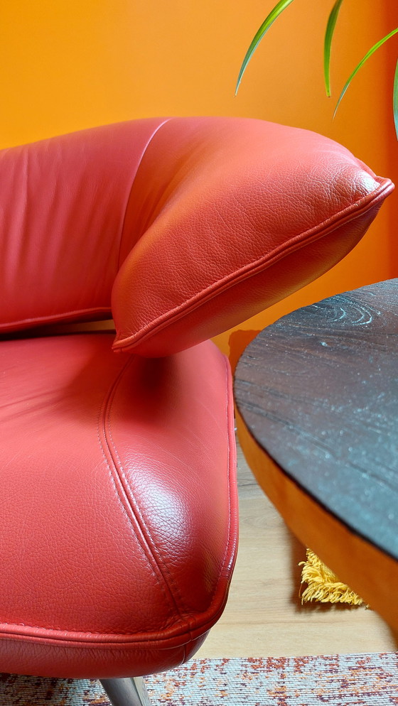 Image 1 of Sofa Frame Design Red Leather Brand Bulfrogg