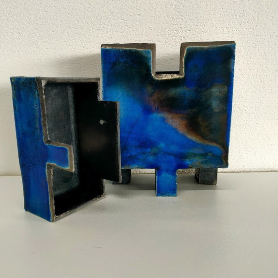 Image 1 of Escultura de objeto artístico (estilo-atmósfera Bitossi/japonés/B. Valien/Schäffenacker)