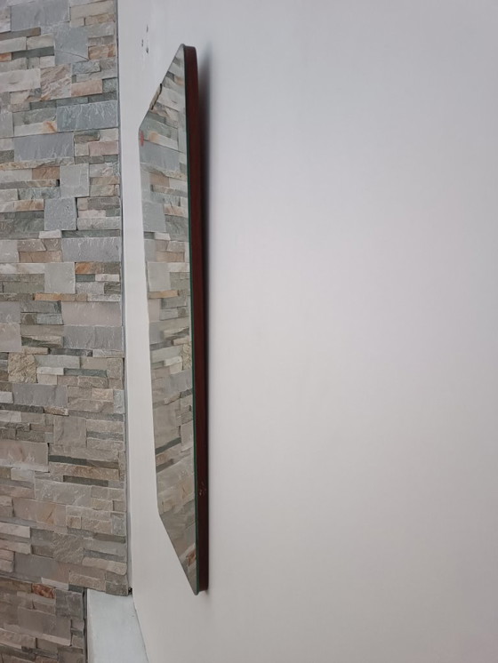 Image 1 of Trapezoidal mirror by Fratelli Fanzago 1960s