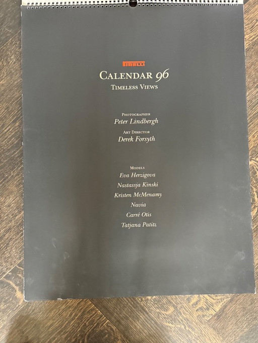 Calendario Pirelli 96