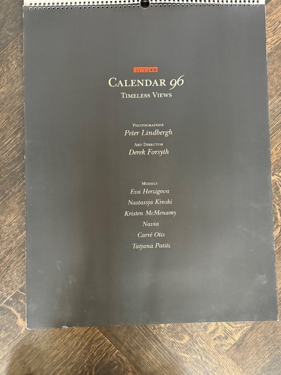 Image 1 of Calendario Pirelli 96