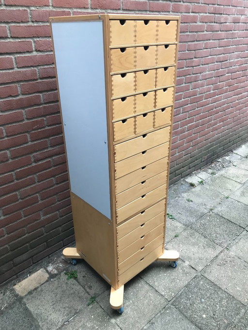 Vintage Mobile Drawer Cabinet