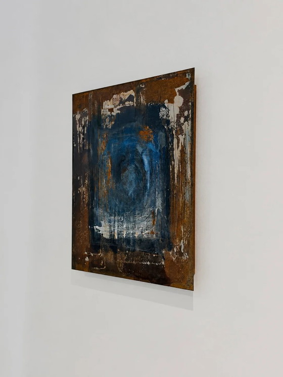 Abstract handmade artwork – Paintings & Drawings, polished steel, Industrieel (photo 4 of 7)